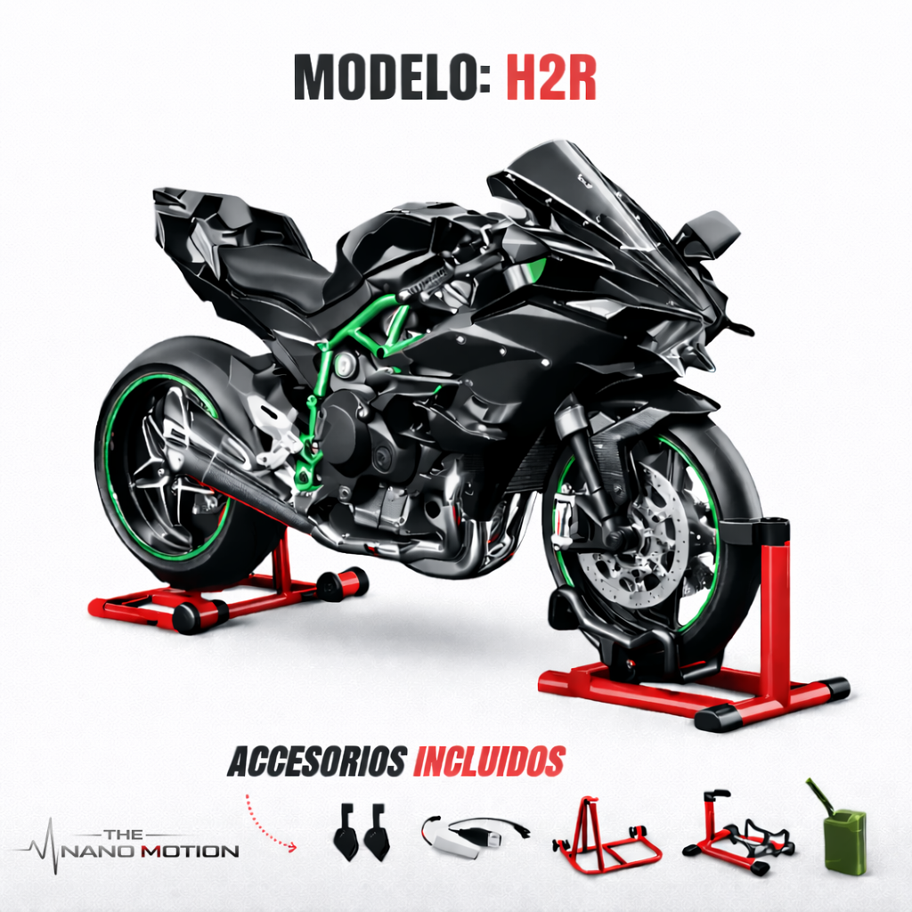 1:9 KAWASAKI H2R — Premium Model