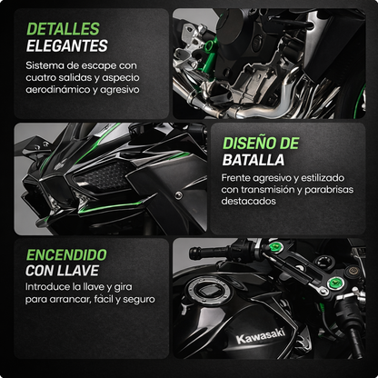 1:9 KAWASAKI H2R — Premium Model